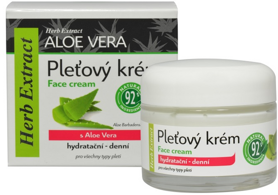 Herb Extract Pleťový krém Aloe Vera 50 ml