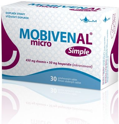 Mobivenal micro Simple tablety 30 30 tablet