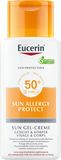 Eucerin Sun Protection krémový gel - sluneční alergie SPF50+ 150 ml