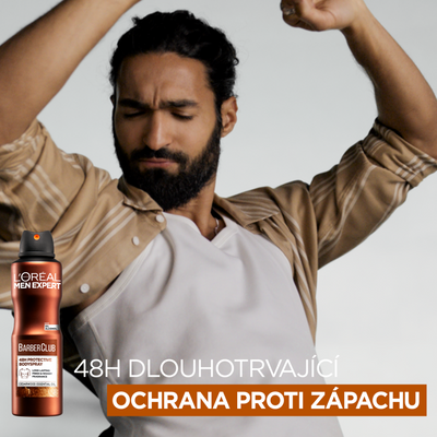 L'Oréal Paris Men Expert Barber Club deodorant ve spreji 150 ml