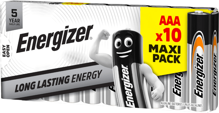 Energizer Everyday mikrotužka family pack AAA 10 ks