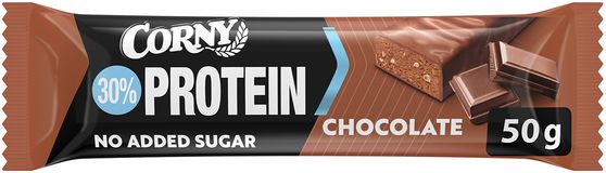 Corny Protein 30 % proteinová tyčinka mléčná čokoláda 50 g