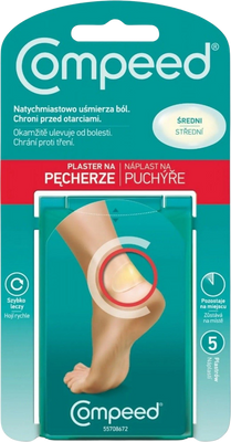 Compeed Náplast na puchýře střední 10 ks