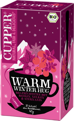 Cupper BIO Warm Winter Hug 20 x 2 g