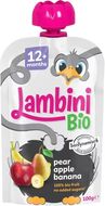 Lambini Bio Demeter kapsička hruška, jablko a banán 100 g