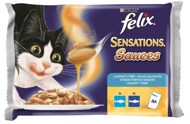 Felix Sensations Sauce Multipack treska 4 x 100 g