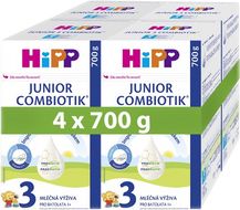 HiPP 3 Junior Combiotik mléčná výživa 4 x 700 g