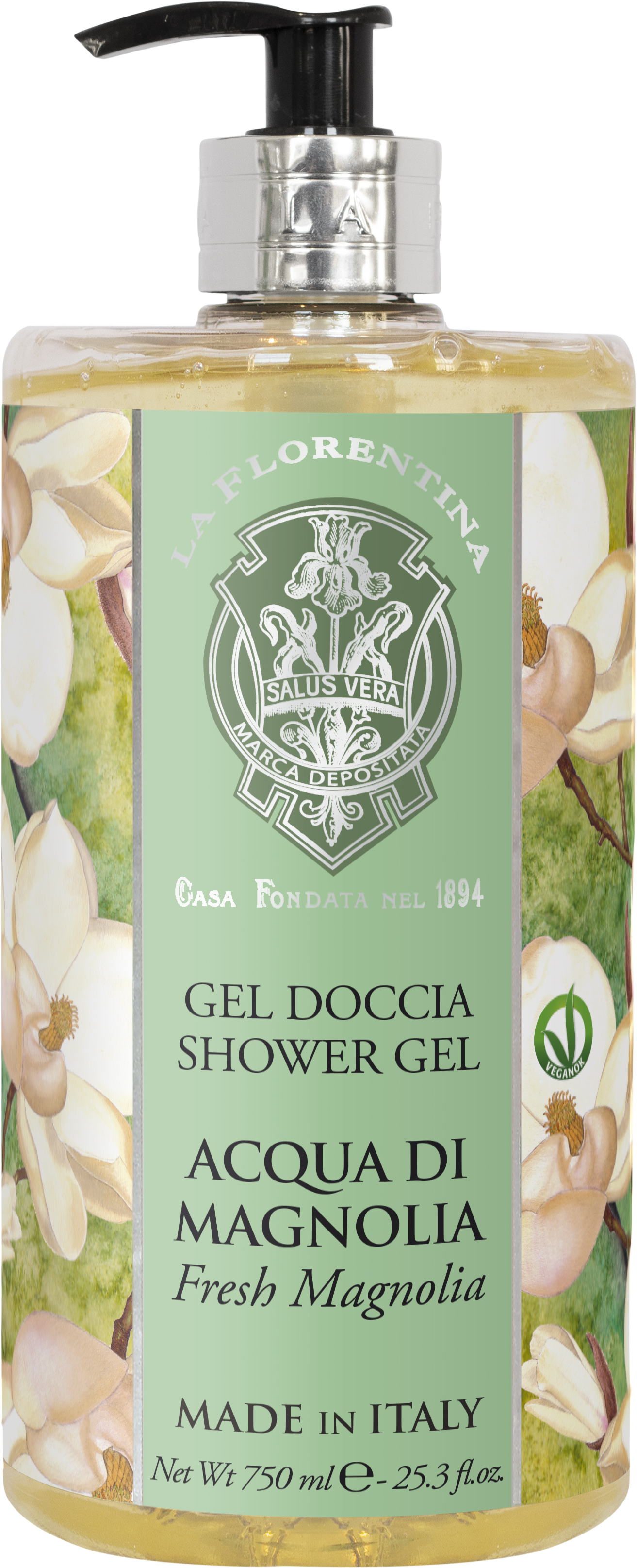 La Florentina Sprchový gel Acqua di Magnolia 750 ml