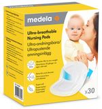 Medela Prsní vložky jednorázové ultra prodyšné 30 ks