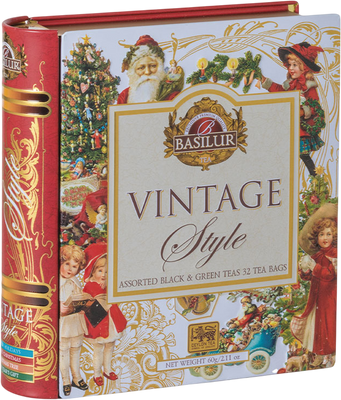Basilur Vintage Book Assorted 32 sáčků