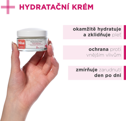 Mixa Anti-Redness hydratační krém proti začervenání 50 ml