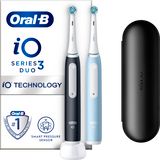 Oral-B iO 3 Dual Pack Black & Blue elektrické zubní kartáčky