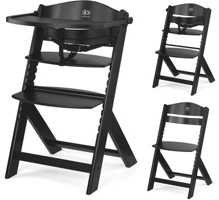 Kinderkraft Židlička jídelní Enock Black