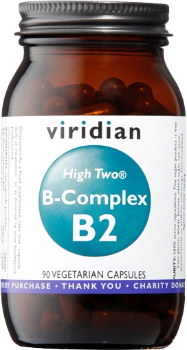Viridian B-Complex B2 High Two® 90 kapslí
