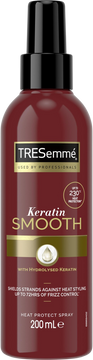 TreSemmé Keratin & Smooth Sprej na ochranu vlasů před teplem 200 ml