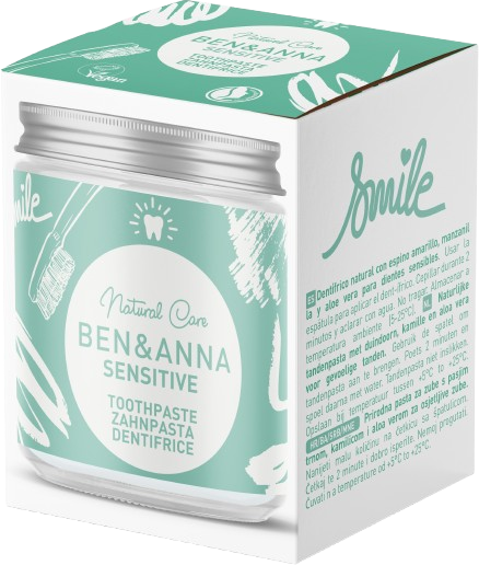 Ben & Anna Zubní pasta pro citlivé zuby Sensitive 100 ml