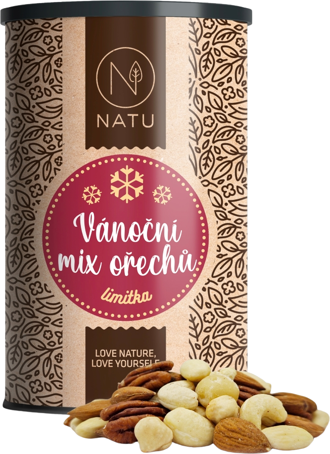 Natu Vánoční mix ořechů 480 g