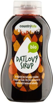 Country Life Sirup datlový BIO 250 ml
