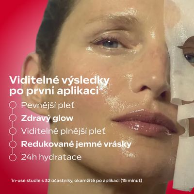 Weleda Exo Boost Zpevňující maska Granátové jablko a Maca-peptidy