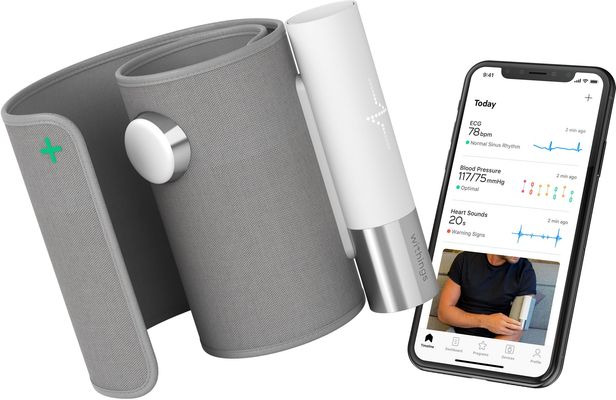Withings Chytrý tlakoměr s EKG senzorem WPM04-all-Inter