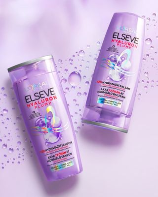 L'Oréal Paris Elseve Hyaluron Plump 72H, Hydratační šampon s kyselinou hyaluronovou 250 ml
