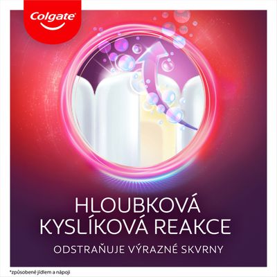 Colgate Max White Ultra Active Foam, bělicí zubní pasta 50 ml