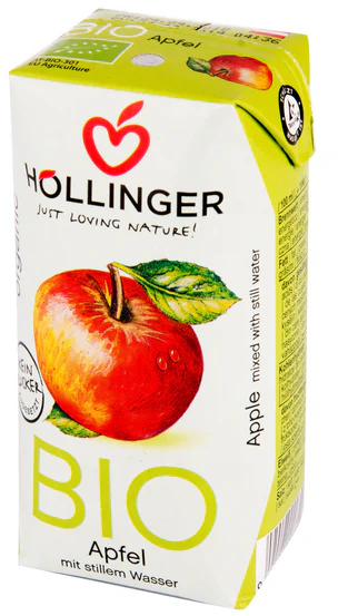 Hollinger Nektar jablko BIO 200 ml