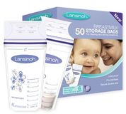 Lansinoh sáčky na skladování mateřského mléka 180 ml 50 ks