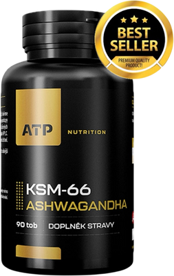 Atp Nutrition Ashwagandha KSM-66 90 x 500 mg