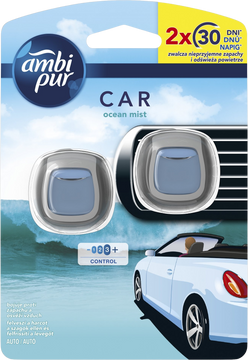 Ambipur Car Jaguar Ocean Mist 2 x 2 ml
