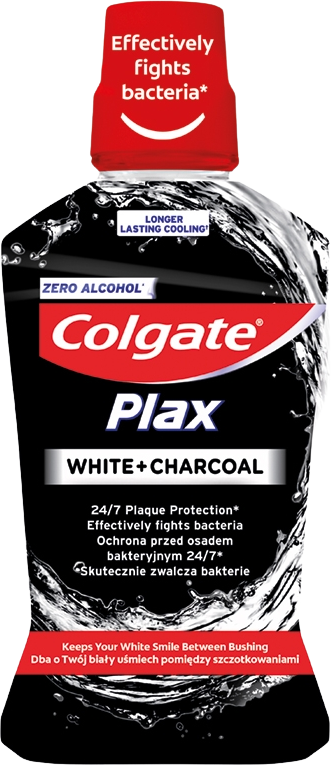 Colgate Plax Charcoal Ústní voda 500 ml
