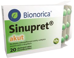 Sinupret akut 160 mg 20 tablet