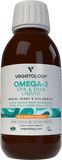 Vegetology Omega‑3 tekutý (jemná pomerančová příchuť) 150 ml