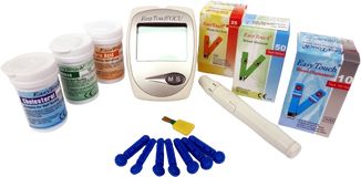 EasyTouch Cholesterolmetr + proužky SET