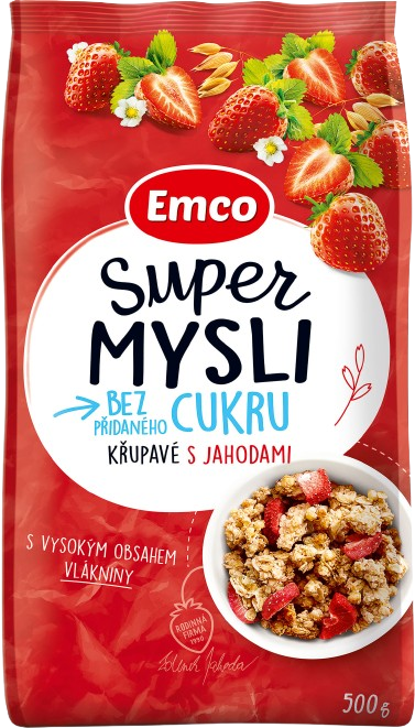 Emco Super mysli s jahodami 500 g