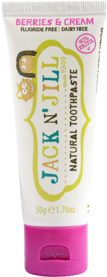 Jack n' Jill Přírodní měsíčková zubní pasta Organic Lesní plody 50 g