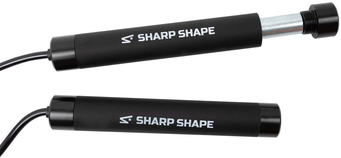Sharp Shape Zátěžové švihadlo 90 g černé