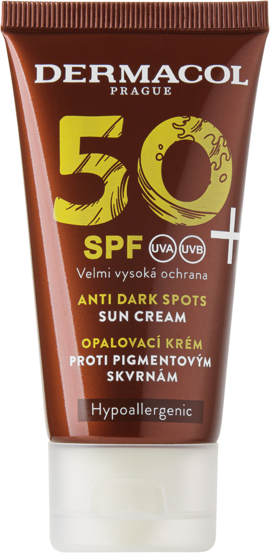 Dermacol SUN Pleťový krém SPF50+ proti pigmentovým skvrnám 50 ml
