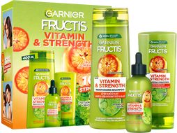 Garnier Fructis Vitamin&Strength Vánoční balíček 2023, 3 ks