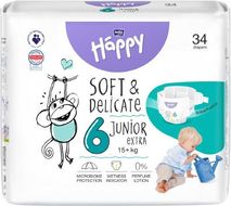 Bella Baby Happy Soft&Delicate Junior Extra 34 ks
