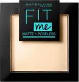 Maybelline New York Fit Me Powder 115 Ivory rozjasňující pudr 9 g