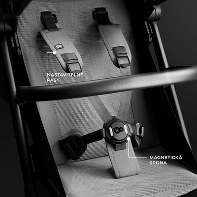 Kinderkraft Select Kočárek sportovní Pilot 2 Grey 1 ks