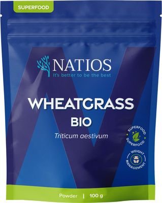 Natios Mladá pšenice BIO prášek 100 g