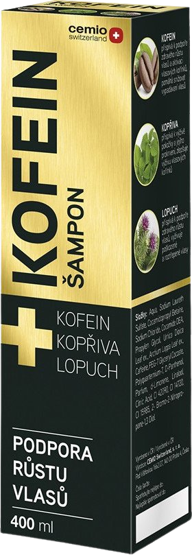 Cemio Kofeinový Šampon 400 ml