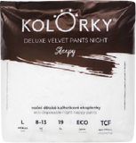 Kolorky DELUXE VELVET PANTS NIGHT Sleepy vel. L  (8-13 kg)  19 ks