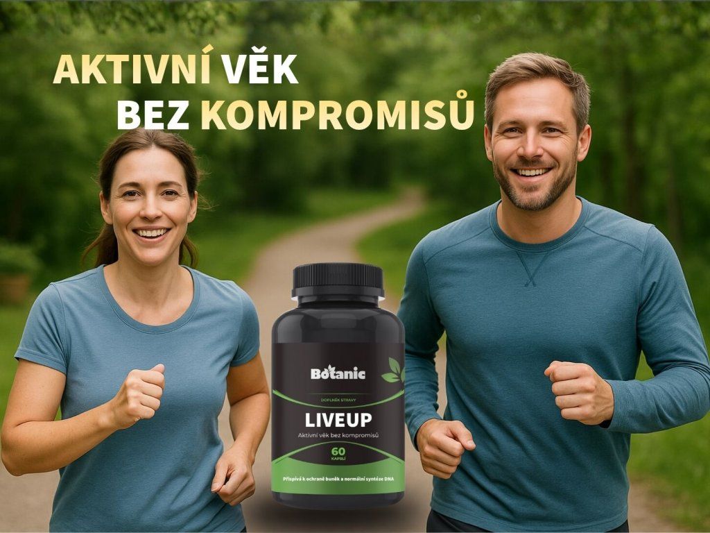Botanic LiveUp – aktivní věk bez kompromisů 60 kapslí