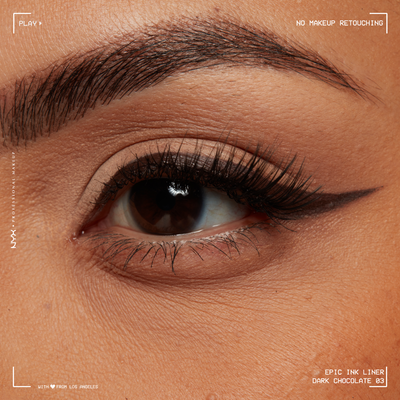 NYX Professional Makeup Epic Ink Liner, voděodolné oční linky - Dark Chocolate