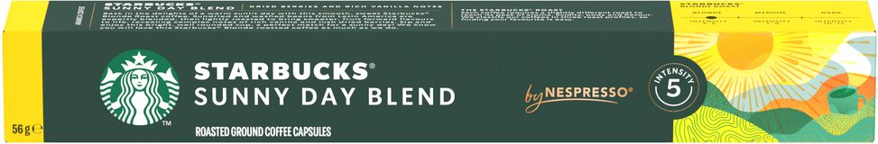 Starbucks Sunny Day Blend by NESPRESSO®, Blonde Roast 10 kapslí