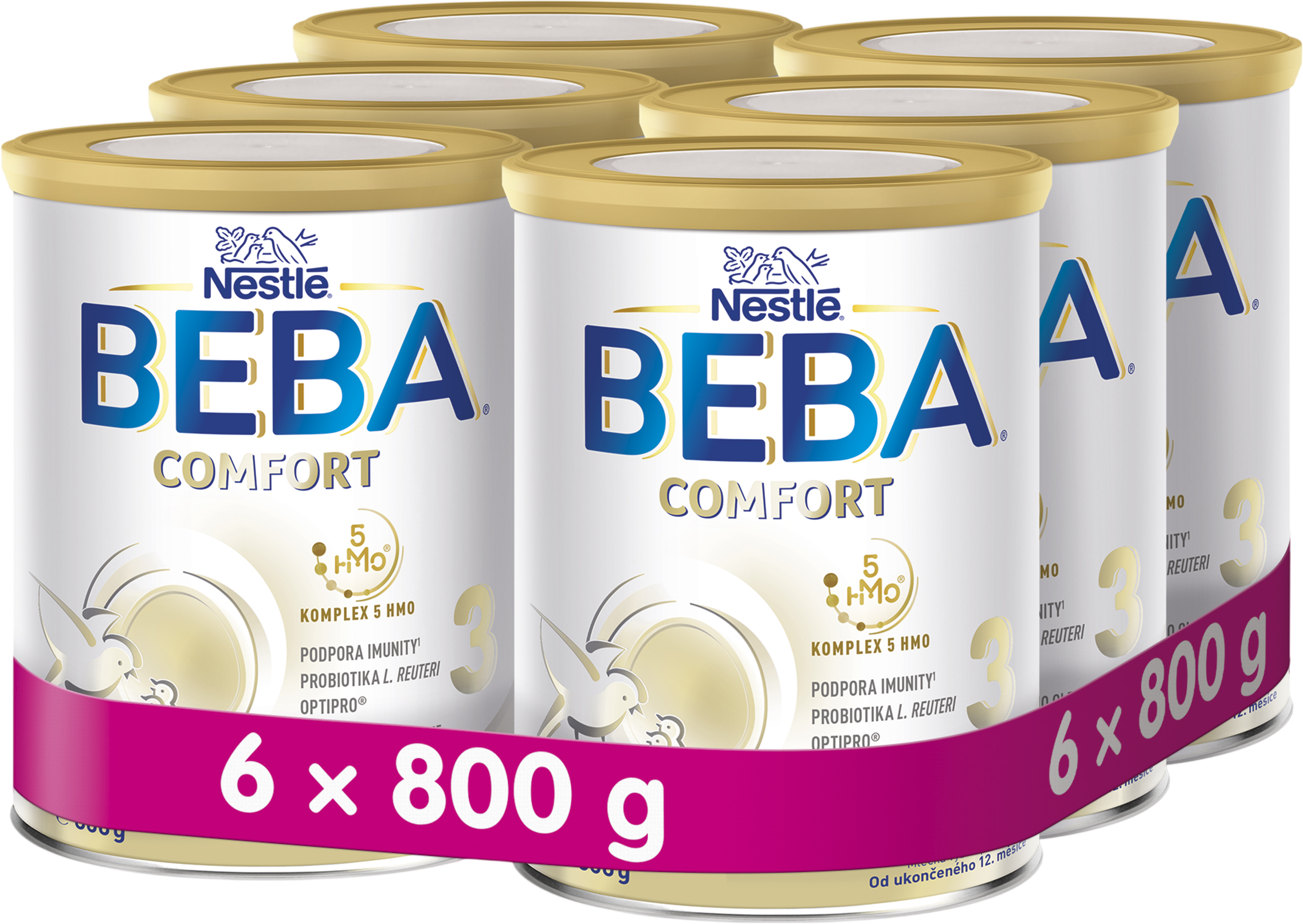 Nestlé Beba comfort 3 HM-O 6 x 800 g