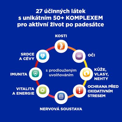 GS Extra Strong Multivitamin 50+, 100 tablet